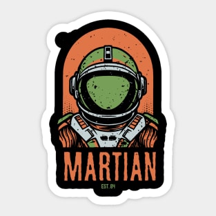 Martian Sticker